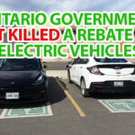 New Ontario Government Ends Electric Vehicles Rebate YouTube