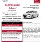 Nissan Increases The Rebate On The 2019 LEAF To 3 500 Virginia Clean