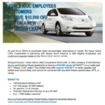 Nissan Leaf 10 000 Rebate Extended KauaiEV