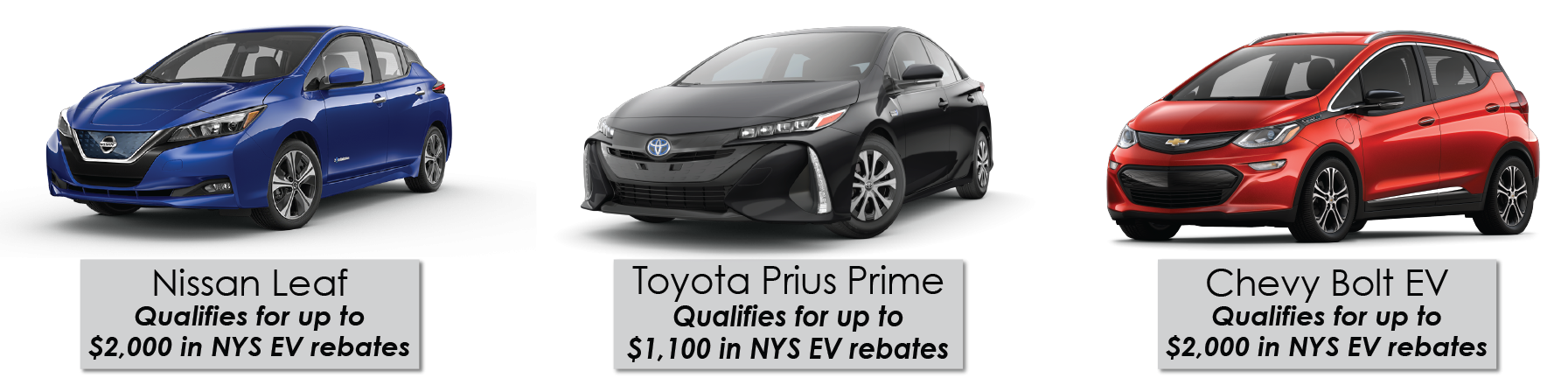 NYS Electric Vehicle Rebate At Hoselton Auto Mall In East Rochester NY 