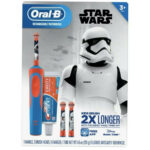 Oral B Kid s Vitality Star Wars Electric Rechargeable Toothbrush Crest