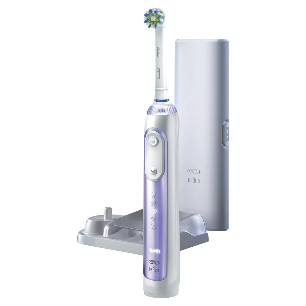 Oral b Kids Electric Toothbrush With Sensitive Brush Head And Timer 