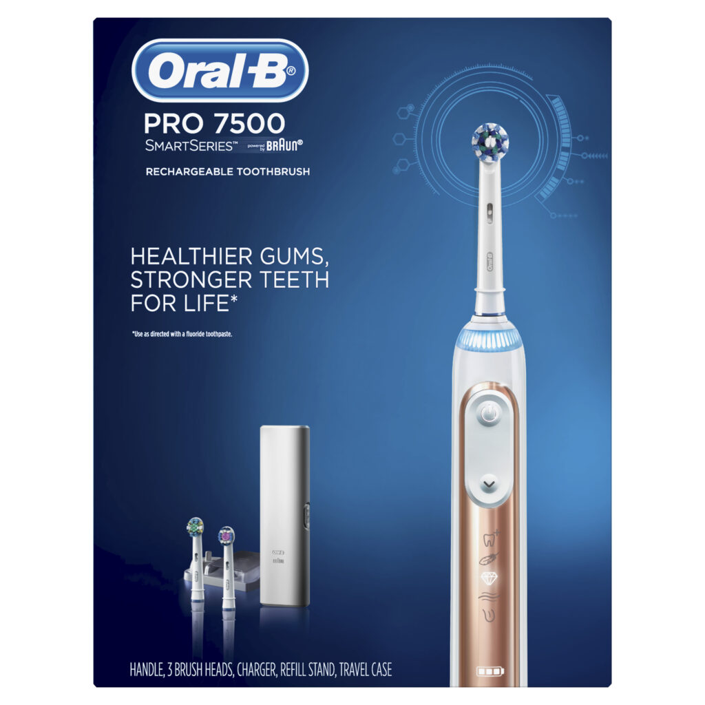 Oral B Pro 7500 30 Rebate Eligible Power Rechargeable Electric 