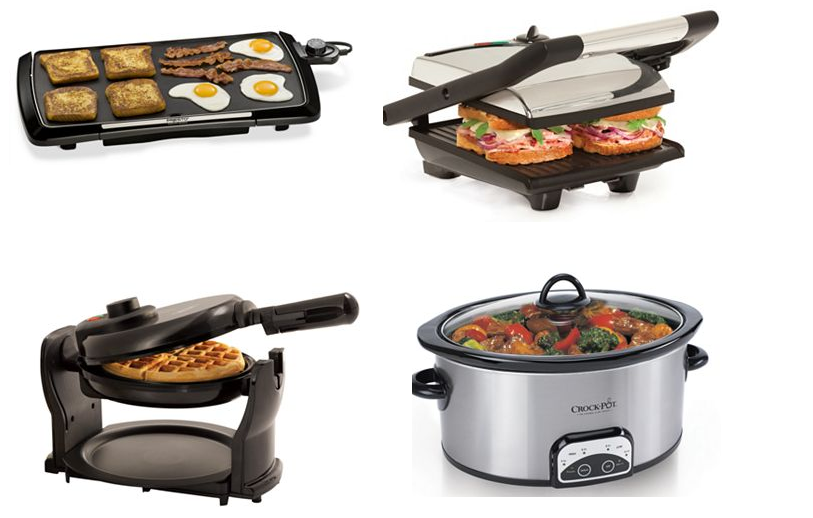 Presto Crock Pot Presto Griddle Bella Panini Maker Bella Waffle 