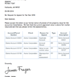 Property Tax Appeals When How Why To Submit Plus A Sample Letter