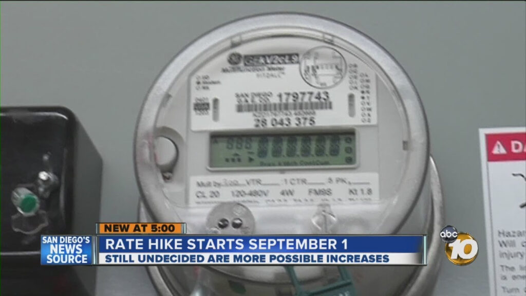 San Diego Gas And Electric Rates To Increase On September 1 YouTube