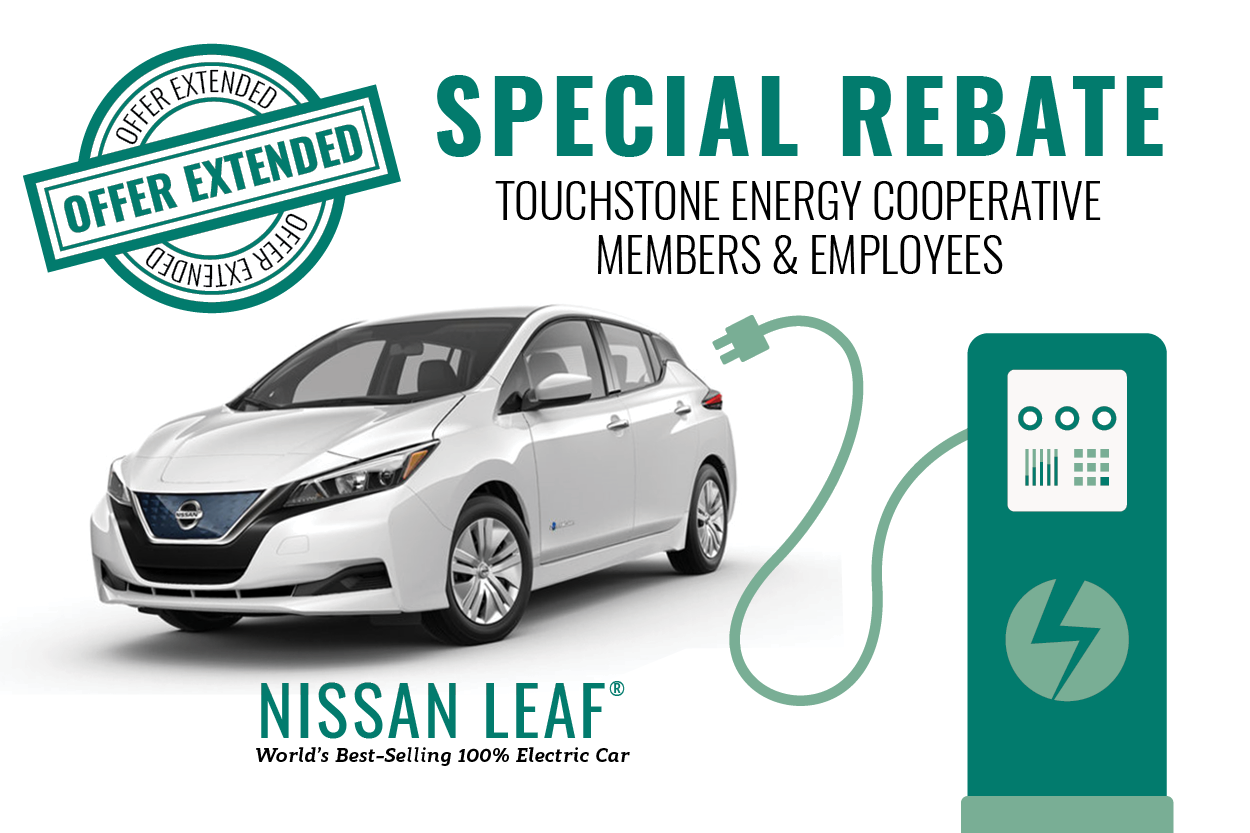 Special Member Rebate A NEW Nissan Leaf United Power