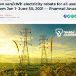 The Edge Markets Two Sen kWh Electricity Rebate For All Users From Jan