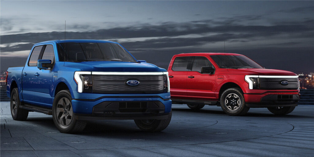 The New Ford F 150 Lightning Fully Electric Pickup From 39 000 