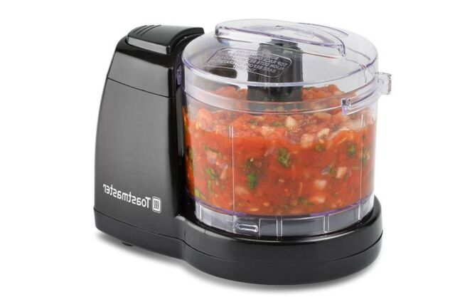 Toastmaster Tm 61mc 1 5 Cup One touch Mini Food Chopper Black For Sale 