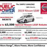 Up To 3 500 Special Nissan LEAF Rebate From APPA Drive Electric