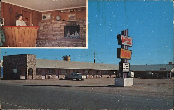 Village Inn Motel Van Horn TX Postcard