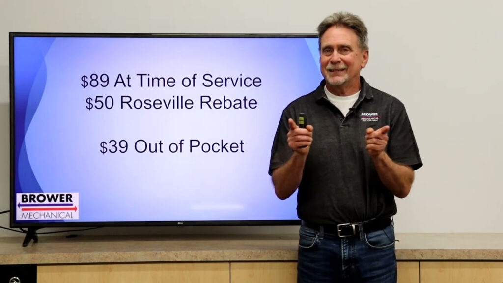  50 Rebate From Roseville Electric To Have Your AC Tune Up 2022 YouTube