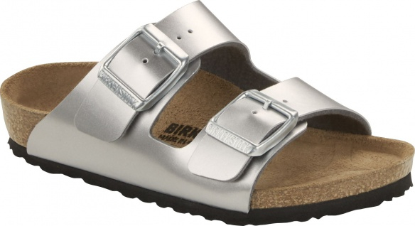 Birkenstock Arizona Electric Metallic Silver Kaufen Bei Der Schuhladen