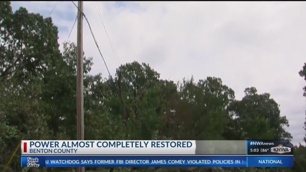 Carroll Electric Restoring Power In Benton County KNWA YouTube