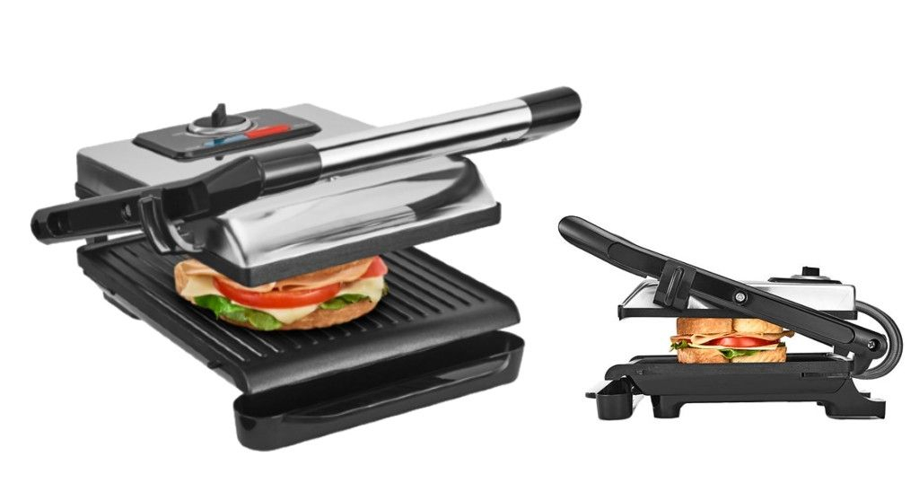 Cooks Stainless Steel Panini Grill A Solo 12 99 Reg 60 Panini