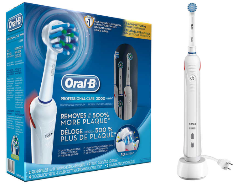 Costco Canada Offers Save 20 On Oral B Pro Electric Rechargable 