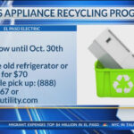 El Paso Electric Program Offers 70 Rebate When You Recycle Your Old