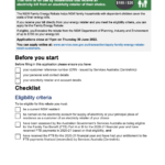 Electricity Rebate Form Qld Printable Rebate Form