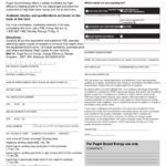 Energy Efficient Heating Equipment Rebate Application Pse Printable