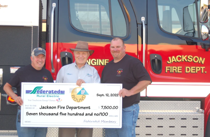 Federated Rural Electric Awards Grants To Assist MN Area Fire