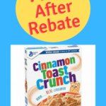 FREE Box Cinnamon Toast Crunch Cinnamon Toast Crunch Cinnamon Toast