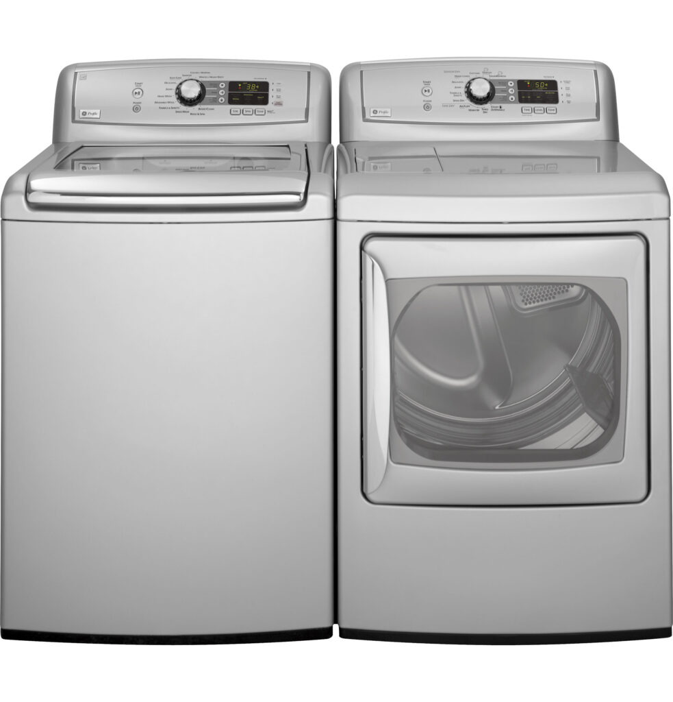 GE Profile Harmony 4 5 DOE Cu Ft Stainless Steel Capacity Washer 