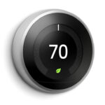 Google Nest Learning Thermostat Stainless Steel National Grid