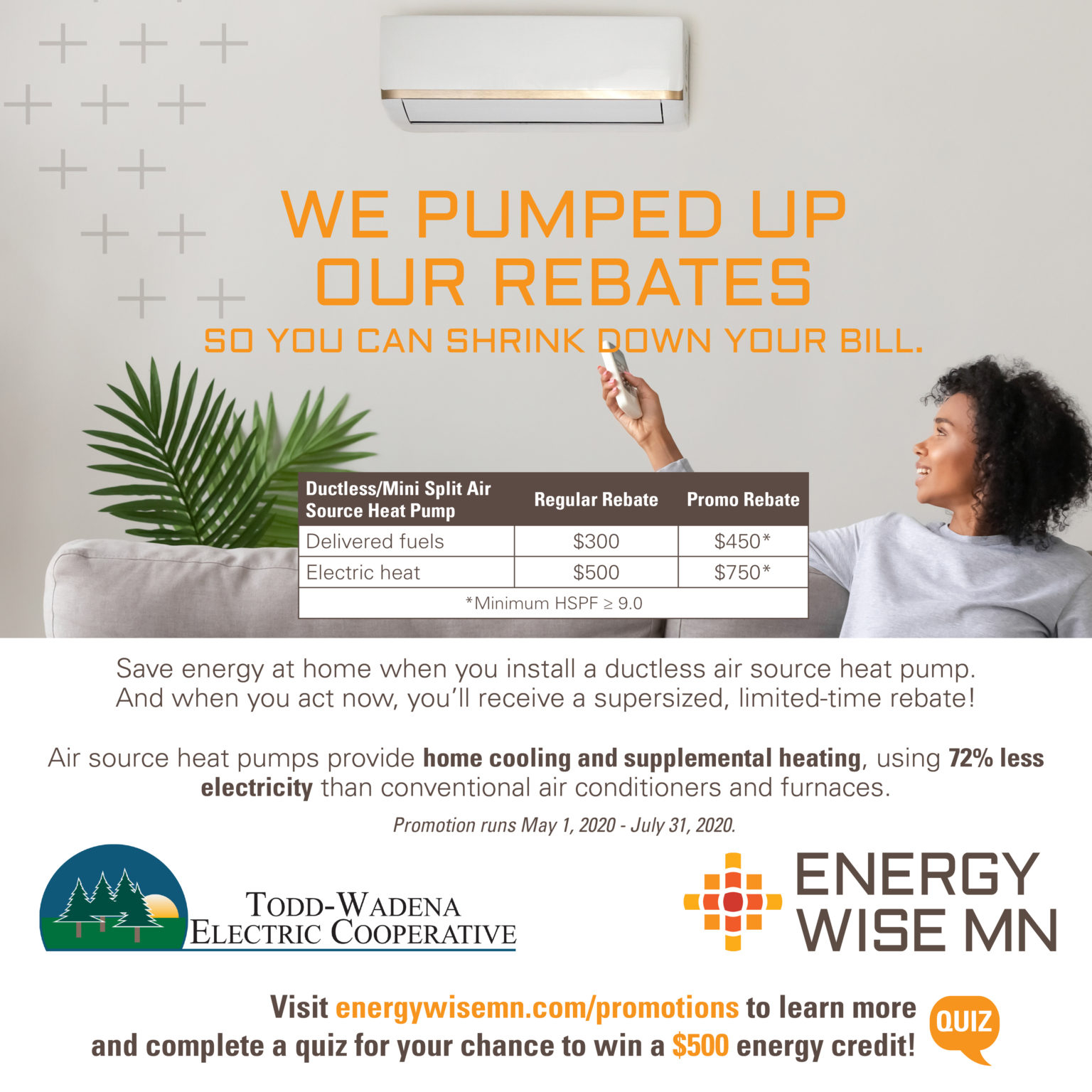 Heat Pump Rebates Clay Union Electric PumpRebate