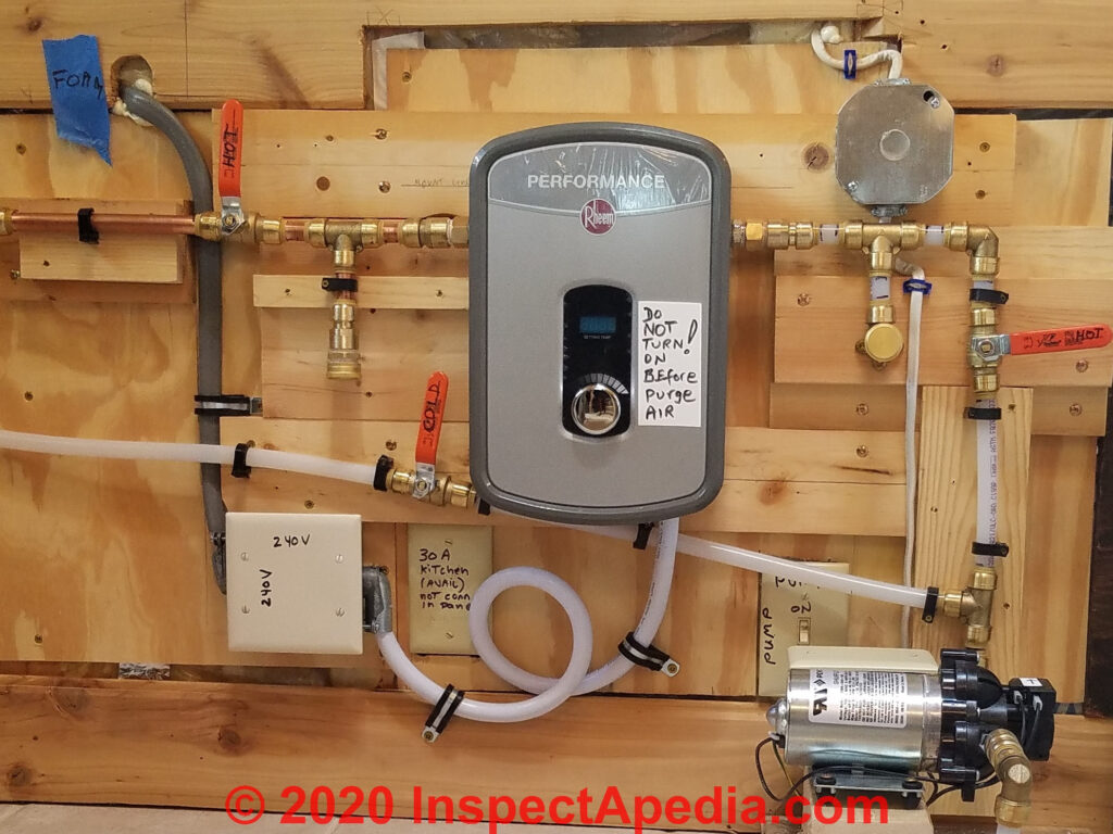 Installing Rheem Tankless Water Heater