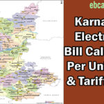 Karnataka Electricity Bill Calculator Per Unit Rate 2022 23