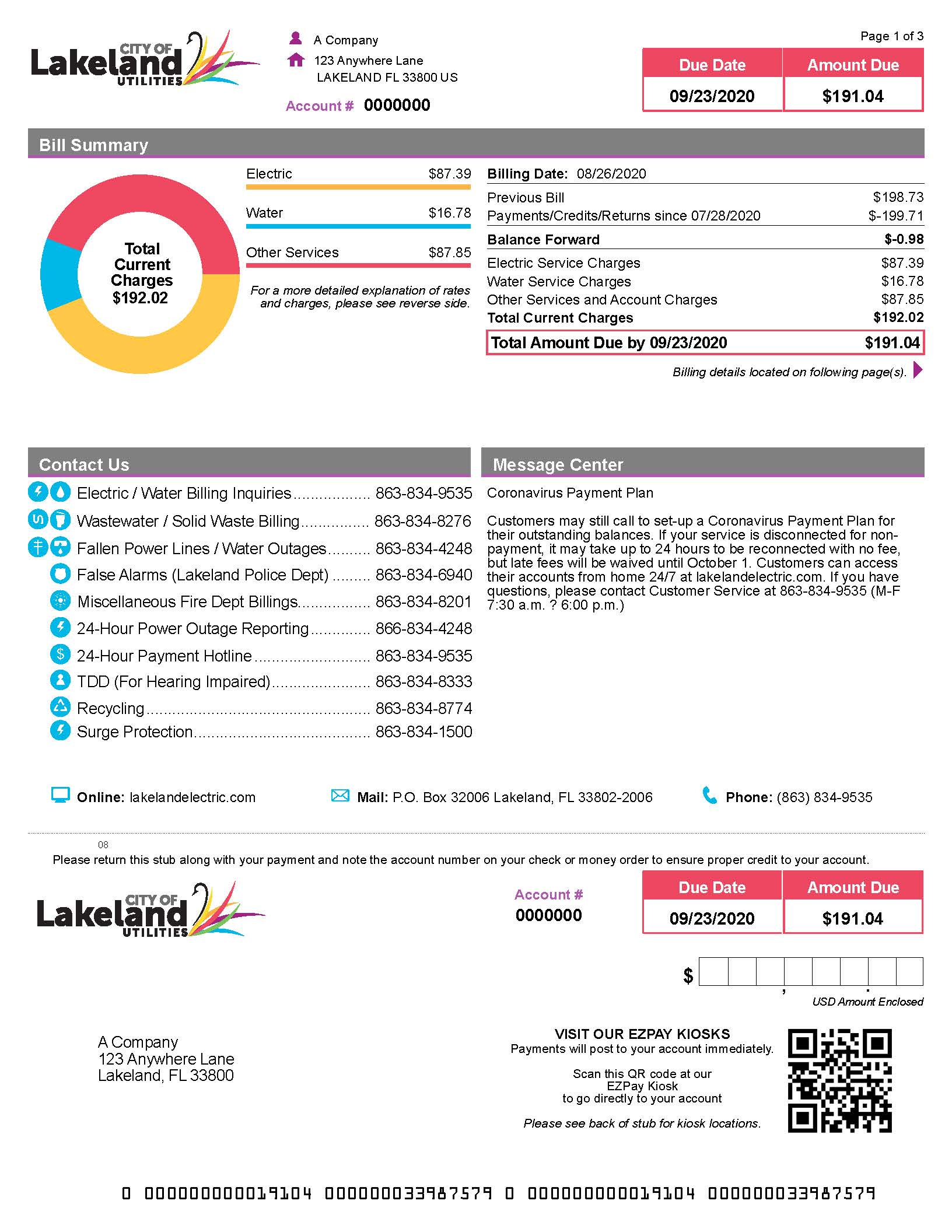 Lakeland Electric Reading Your Bill