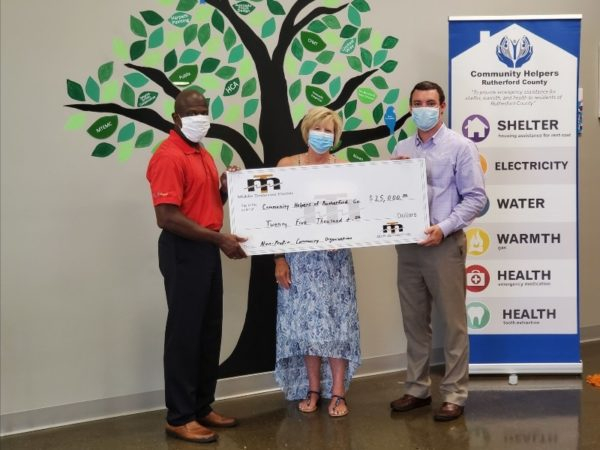 Middle Tennessee Electric Donates 100K To Murfreesboro Charities 