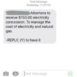 NDP Warns Albertans Of Utilities Rebate Text Scam EverythingGP