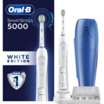 Oral B 5000 SmartSeries Electric Toothbrush Rechargeable White