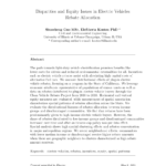 PDF Disparities And Equity Issues In Electric Vehicles Rebate Allocation