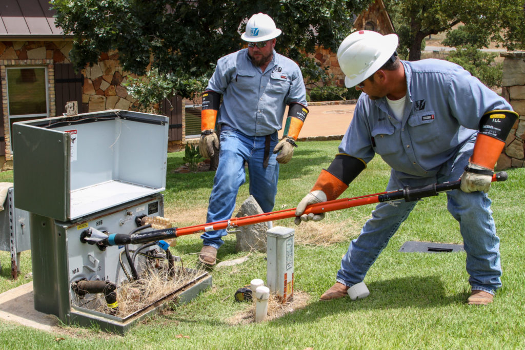 PEC Vegetation Maintenance Underway In Horseshoe Bay Area Pedernales 