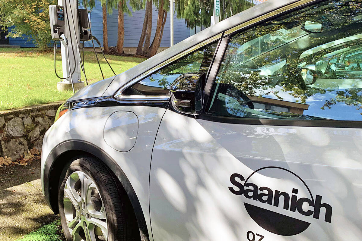 Saanich Supports Electric Vehicle Use With Charging Station Rebate 