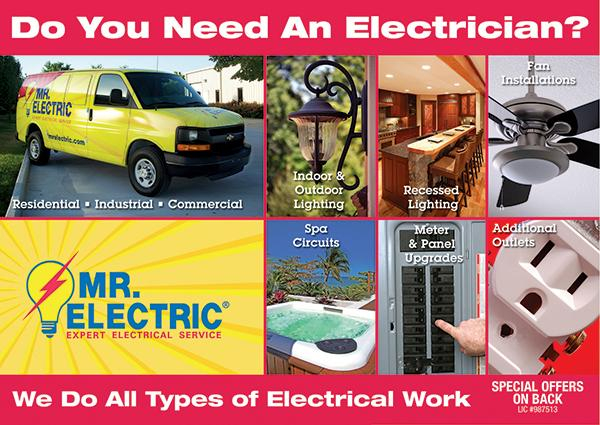 San Diego Electrical Needs Immediate Response Mr Electric San Diego 