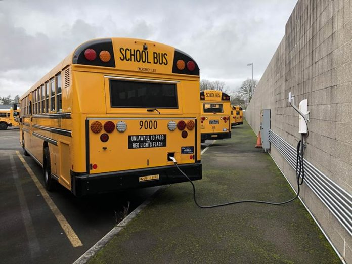 Seven More Electric School Buses Will Soon Hit Oregon Roads Thanks To PGE