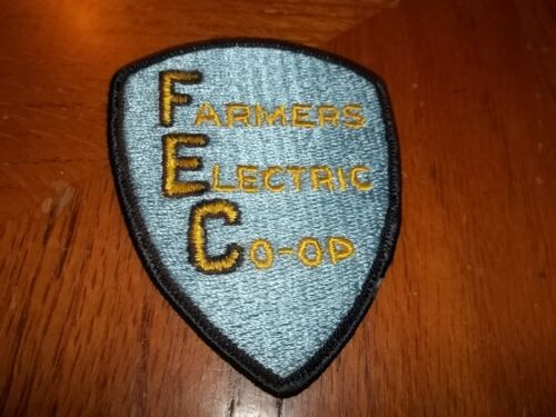 Vintage Farmers Electric Co Op Patch EBay