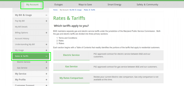 Www bge How To Pay Baltimore Gas And Electric Bill Online